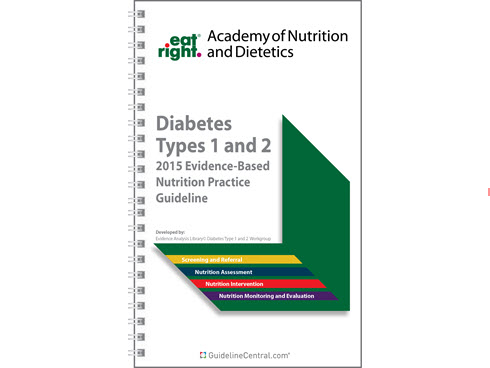 Diabetes MNT: Evidence-Based Nutrition Practice Guidelines Quick Reference Tool