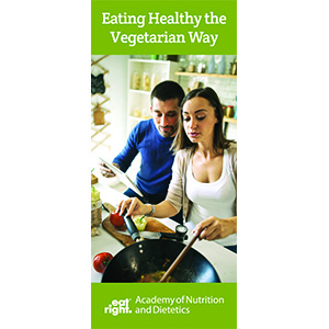 Eating Healthy the Vegetarian Way (Brochure - 25 Pack)