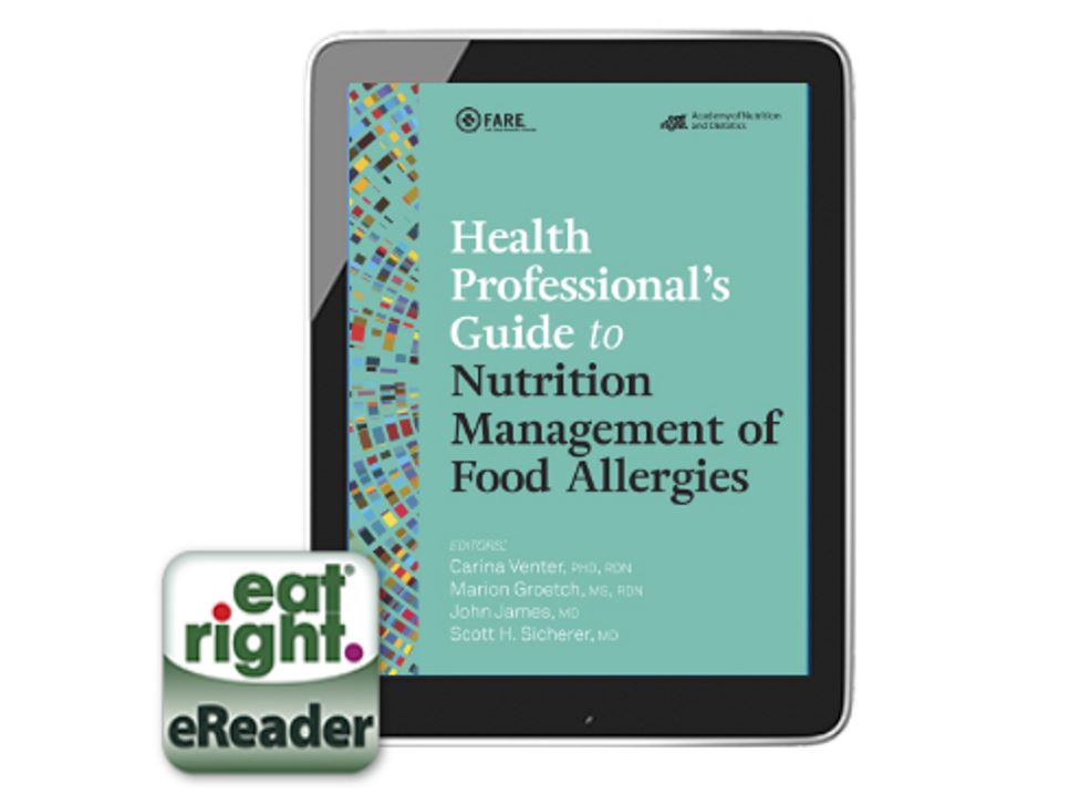 Health Professional's Guide to Nutrition Management of Food Allergies Cover