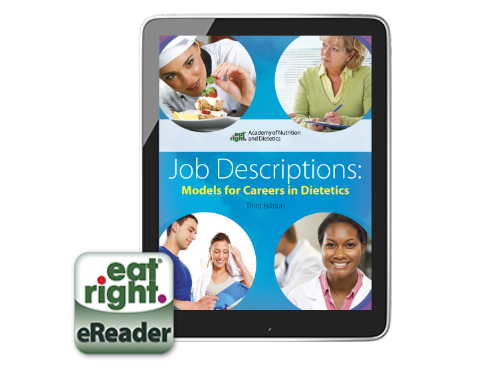 Job Descriptions: Models for Careers in Dietetics, 3rd Ed. (eBook)