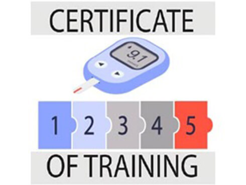 Certificate of Training diabetes mellitus