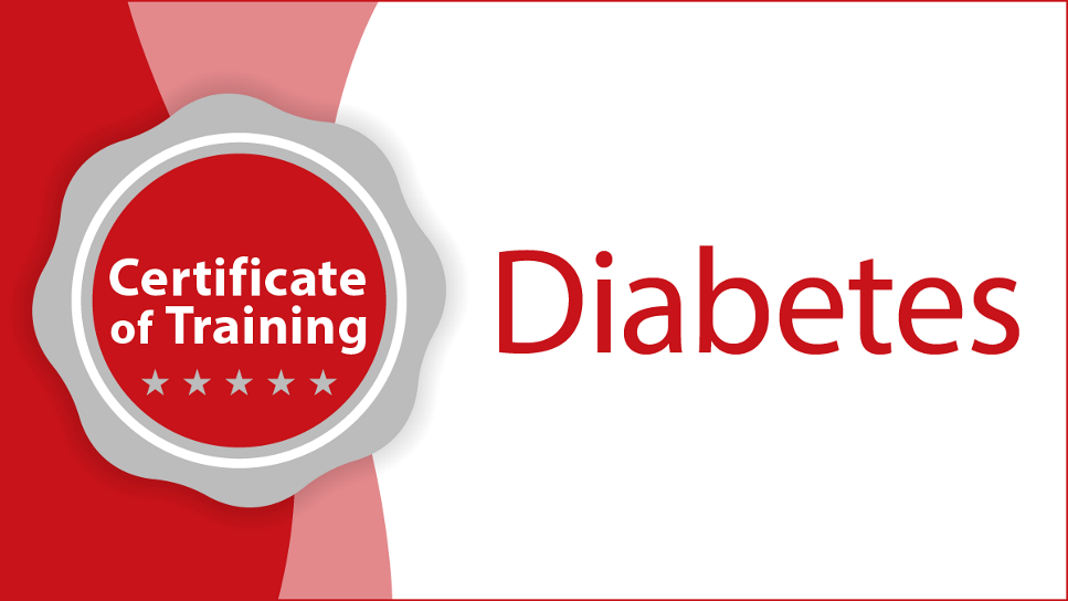 Certificate of Training: Diabetes