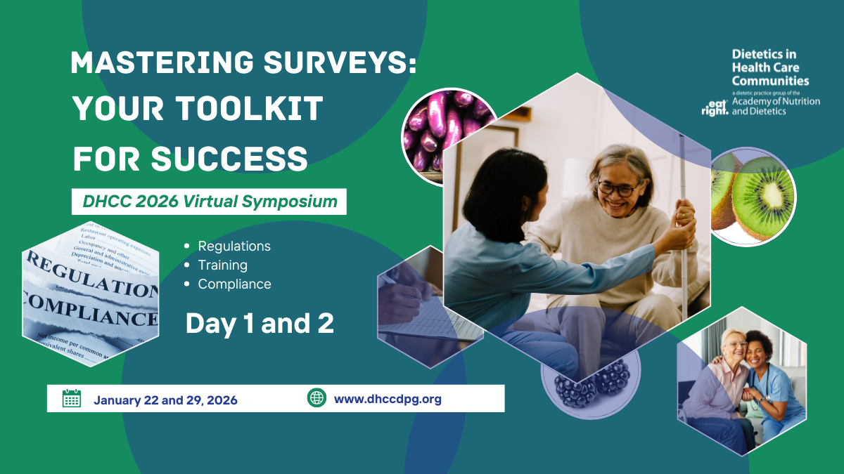 DHCC Virtual Symposium 2026 - Day 1 and 2 Recordings. January 22 and 29, 2026. Mastering Surveys: Your Toolkit for Success. Regulations. Training. Compliance.
