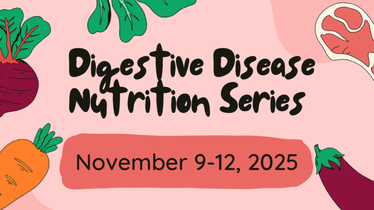 DMNT Digestive Disease Nutrition Series - November 9-12, 2025