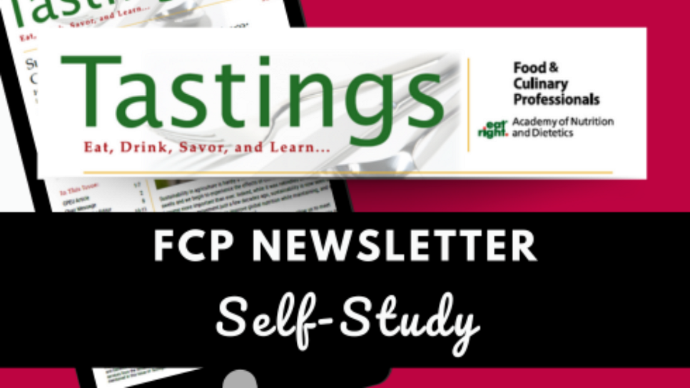 FCP Tastings Newsletter