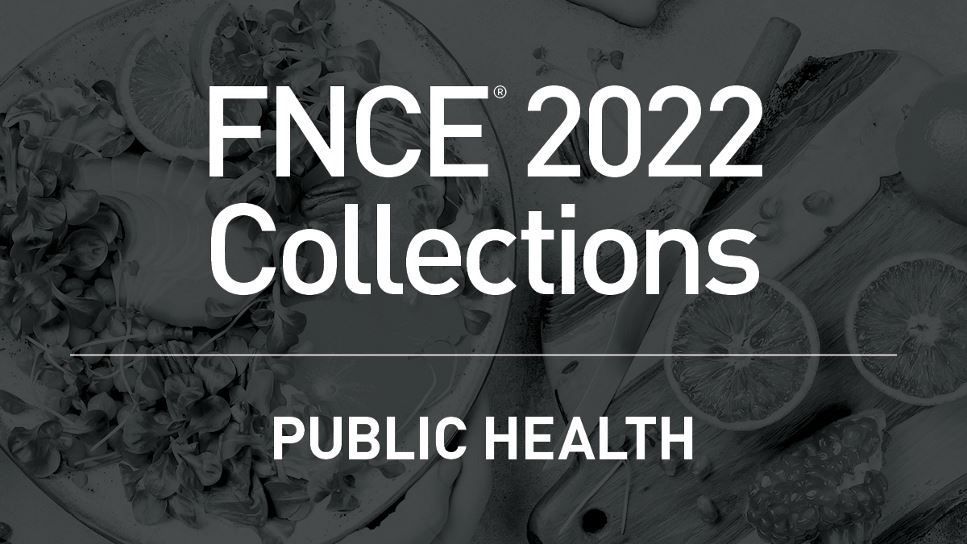 FNCE 2022 Collections: Public Health
