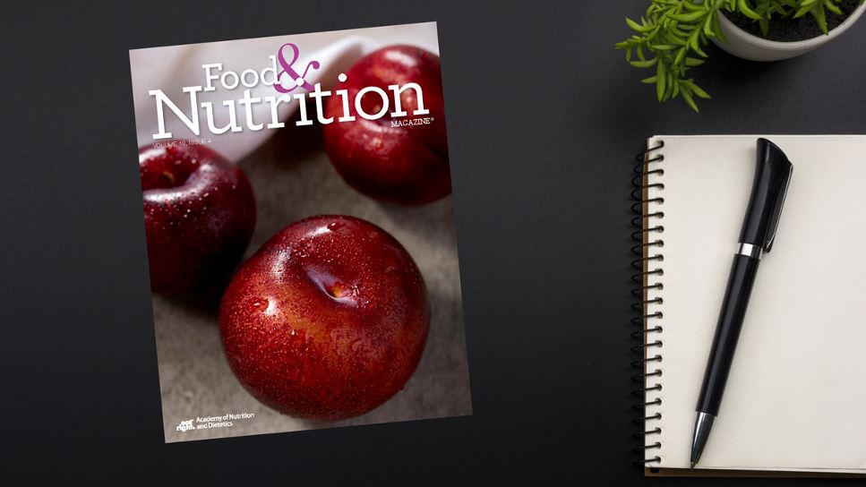 Food & Nutrition Magazine: Volume 10, Issue 4 Cover