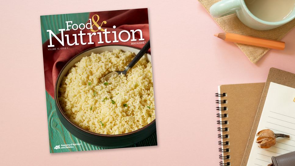 Food & Nutrition Magazine: Volume 10, Issue 5 Cover