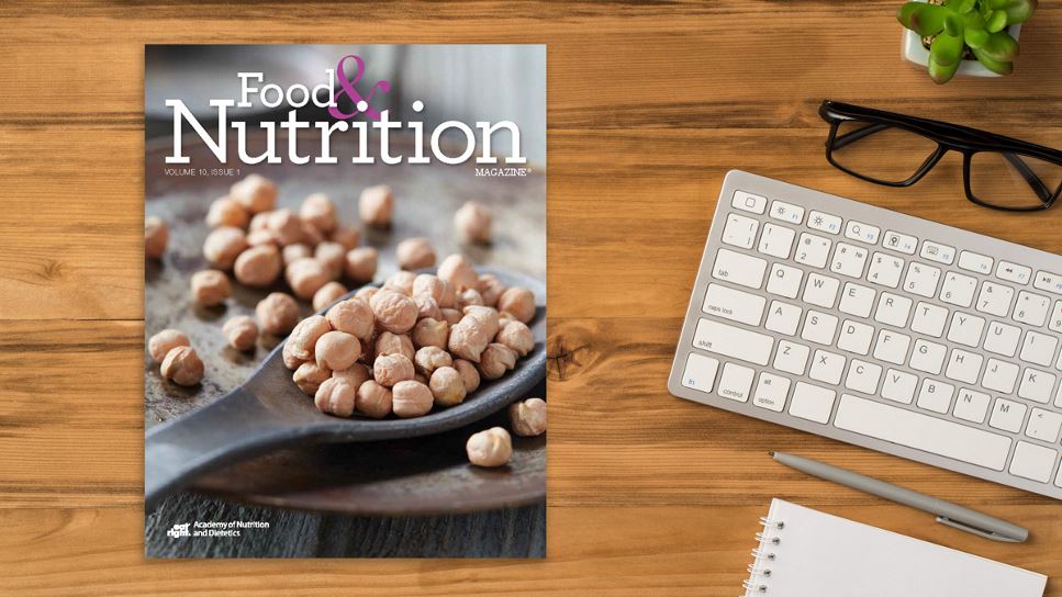 Food & Nutrition Magazine: Volume 10, Issue 1 Cover