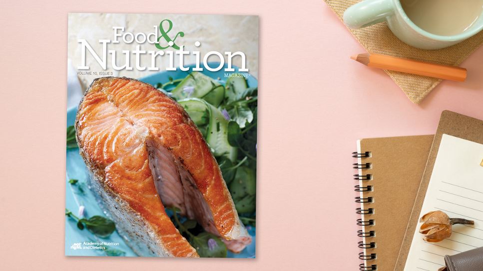 Food & Nutrition Magazine: Volume 10, Issue 3 Cover