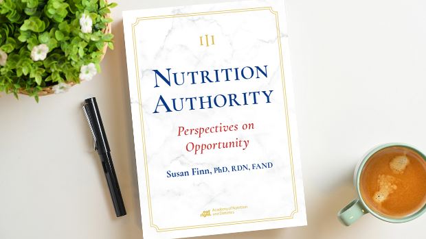 Copy of Nutrition Authority: Perspectives on Opportunity lying on a desk.