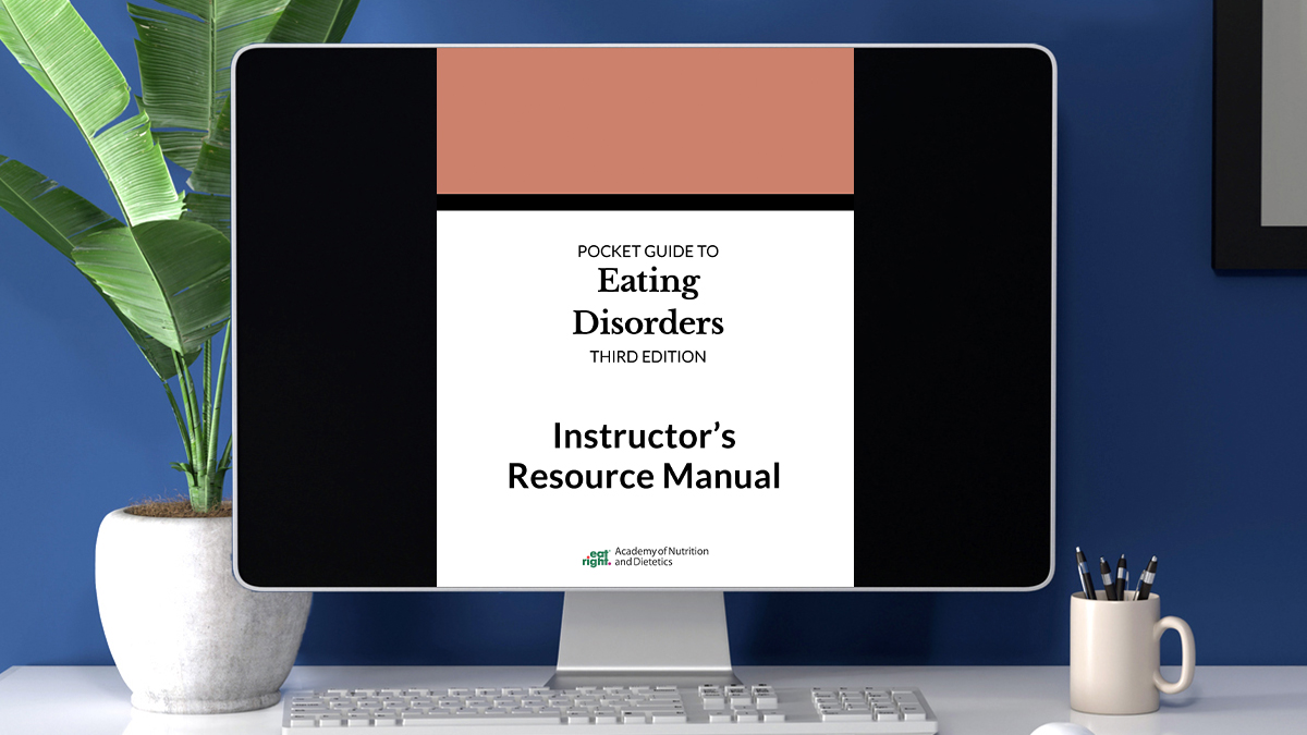 Pocket Guide to Eating Disorders 3rd Ed. Instructor's Resource Manual