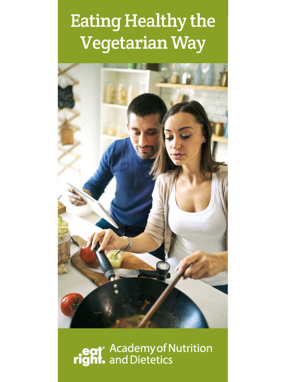 Eating Healthy the Vegetarian Way brochure