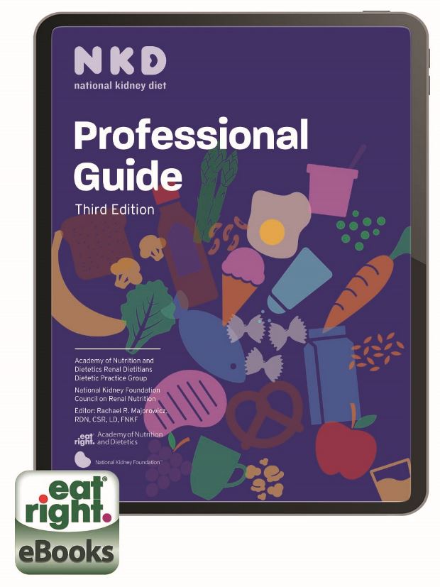 National Kidney Diet Professional Guide eBook