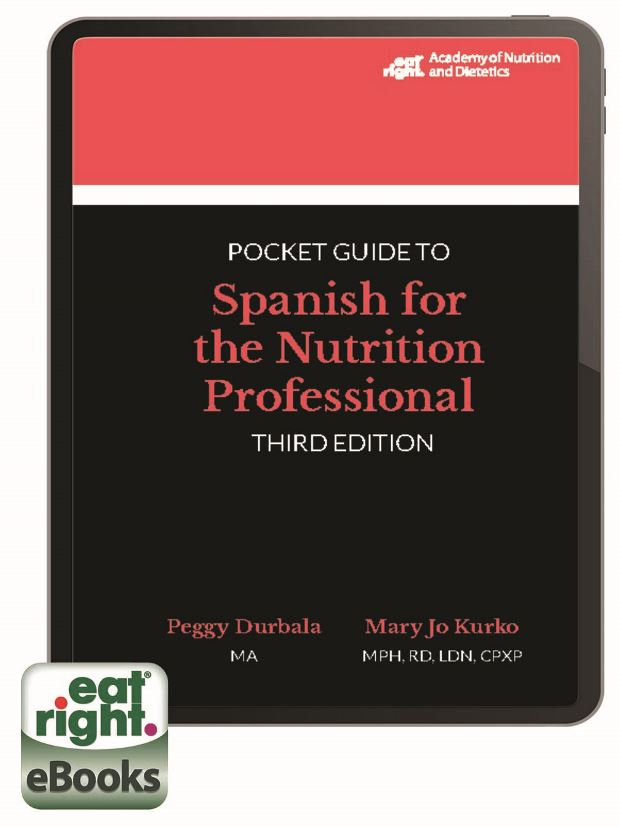 Pocket Guide to Spanish for the Nutrition Professional eBook