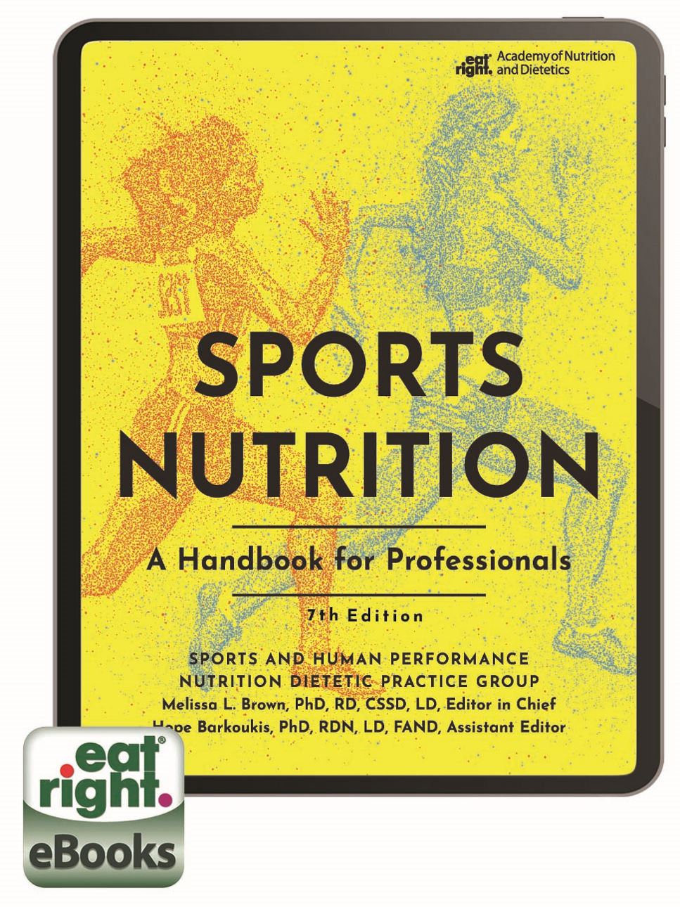 Sports Nutrition Cover displayed on a tablet